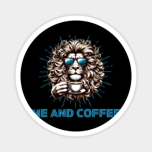 lion coffee Magnet